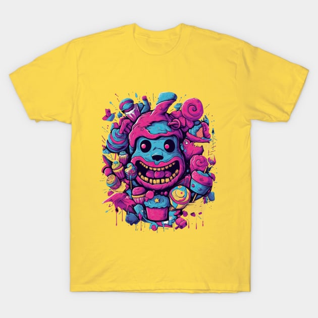 FNAF Ultimate Fan Tee T-Shirt by ABART BY ALEXST 